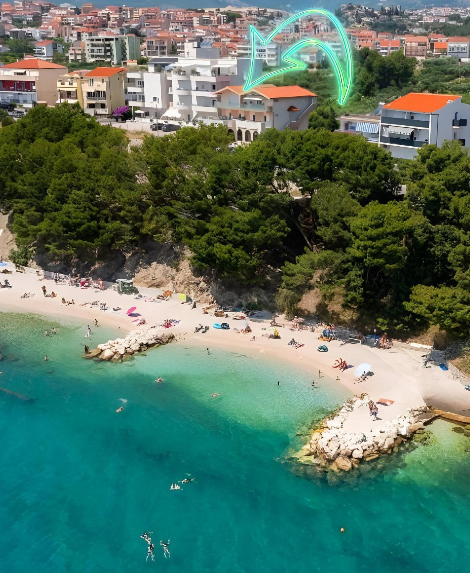 Sea Sparkle Luxury Apartment Split Eksteriør bilde